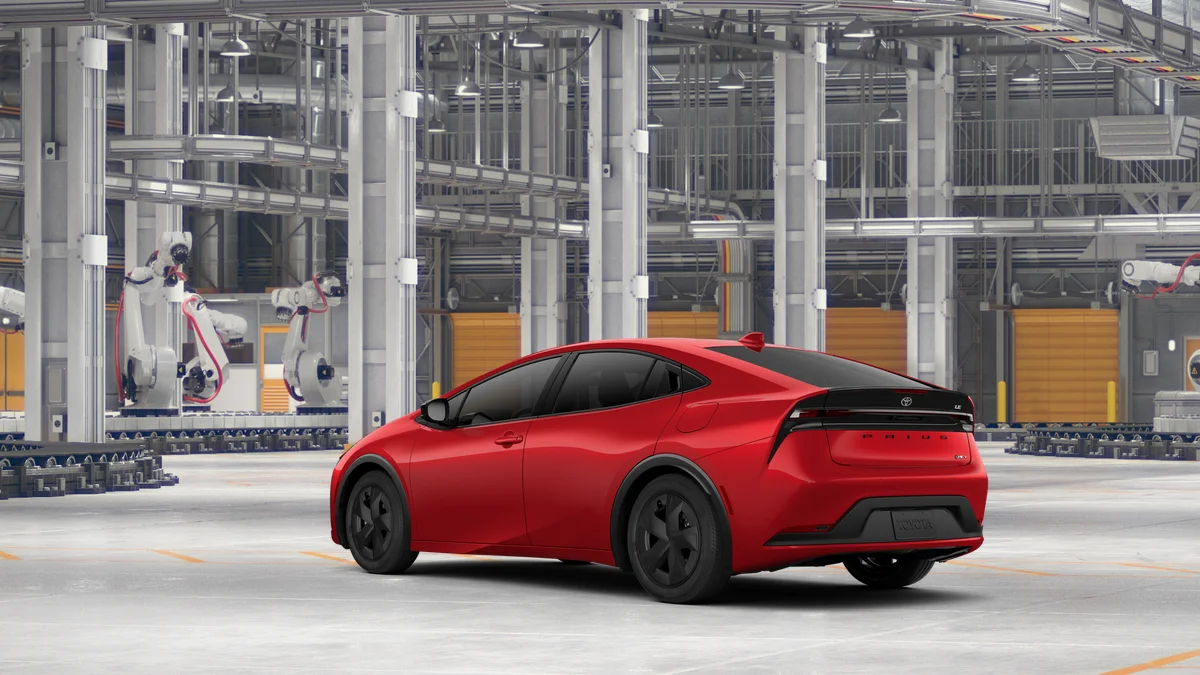 New 2026 Supersonic Red Toyota LE image 6
