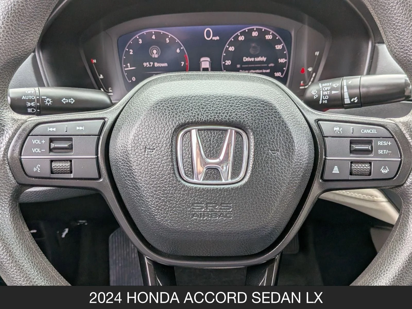 Used 2024 Meteorite Gray Metallic Honda LX image 12