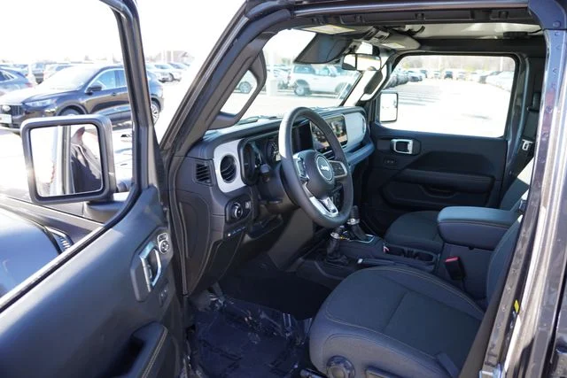 Certified Used 2025 Gray Jeep Sahara 4xe image 15