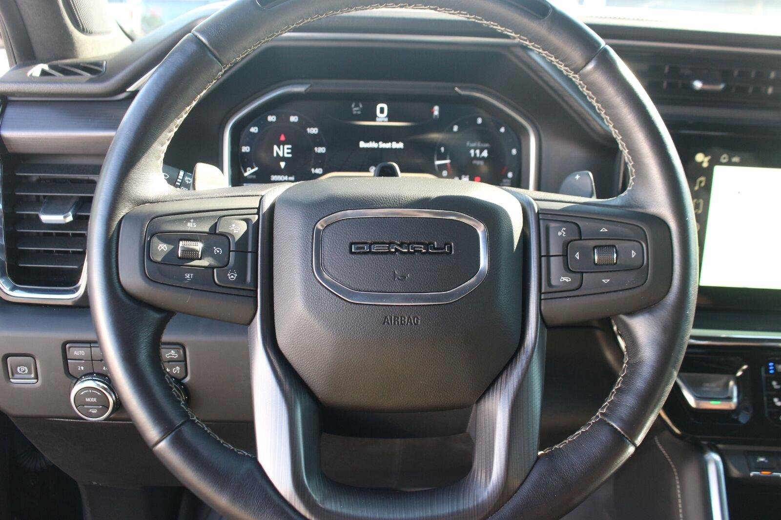 Used 2024 Onyx Black GMC Denali Ultimate image 20