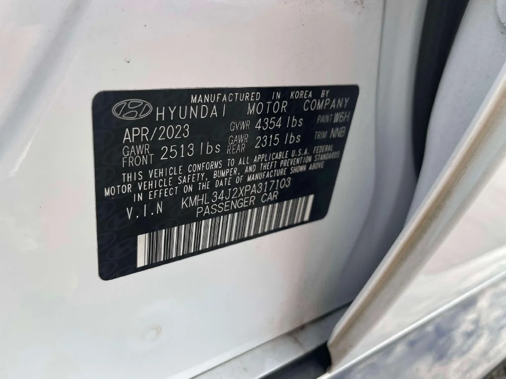 Certified Used 2023 White Hyundai Limited image 19