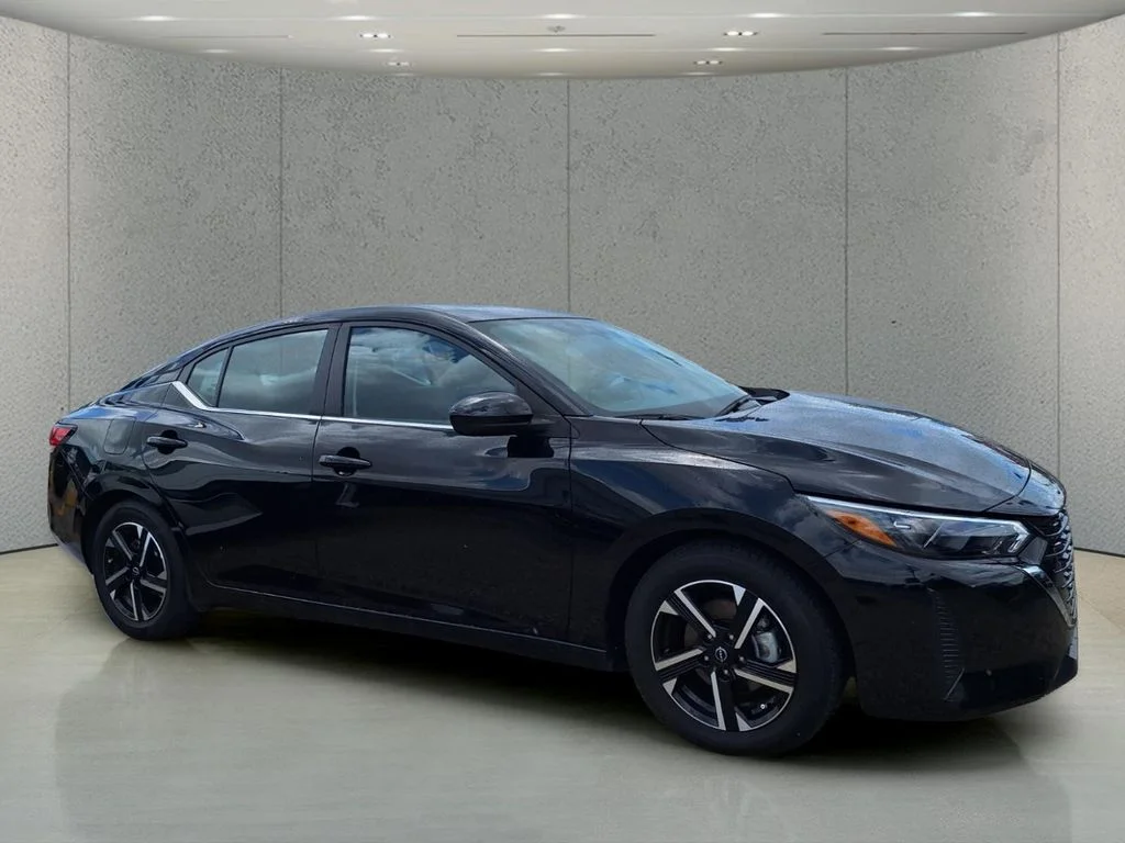 Certified Used 2025 Black Nissan SV image 3