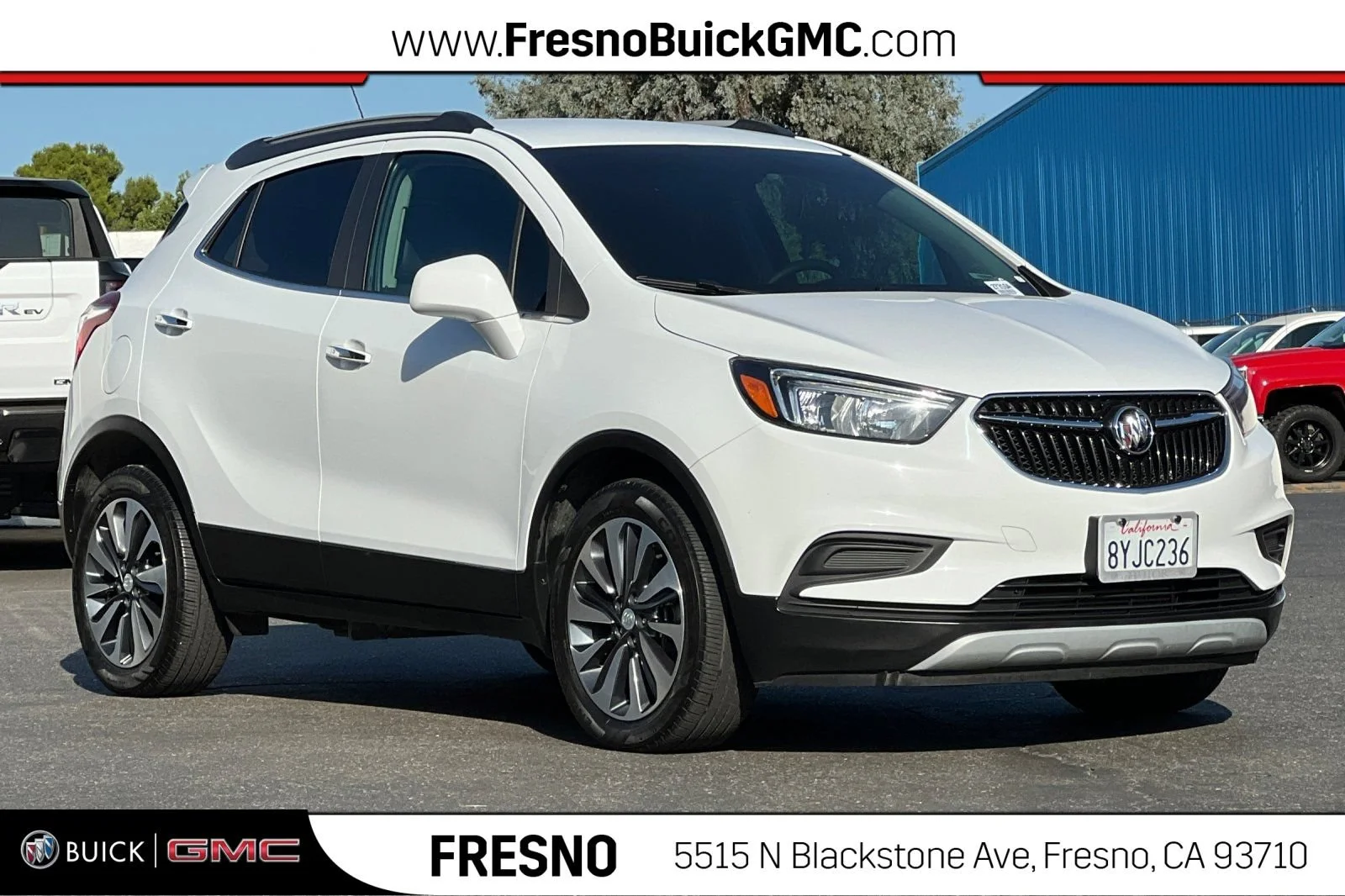 Used 2021 (Includes (MDP) Anthracite lower exterior accent color, Paint code W598F.) Buick Preferred image 1
