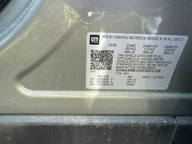 2024 Chevrolet Equinox RS - Photo 5