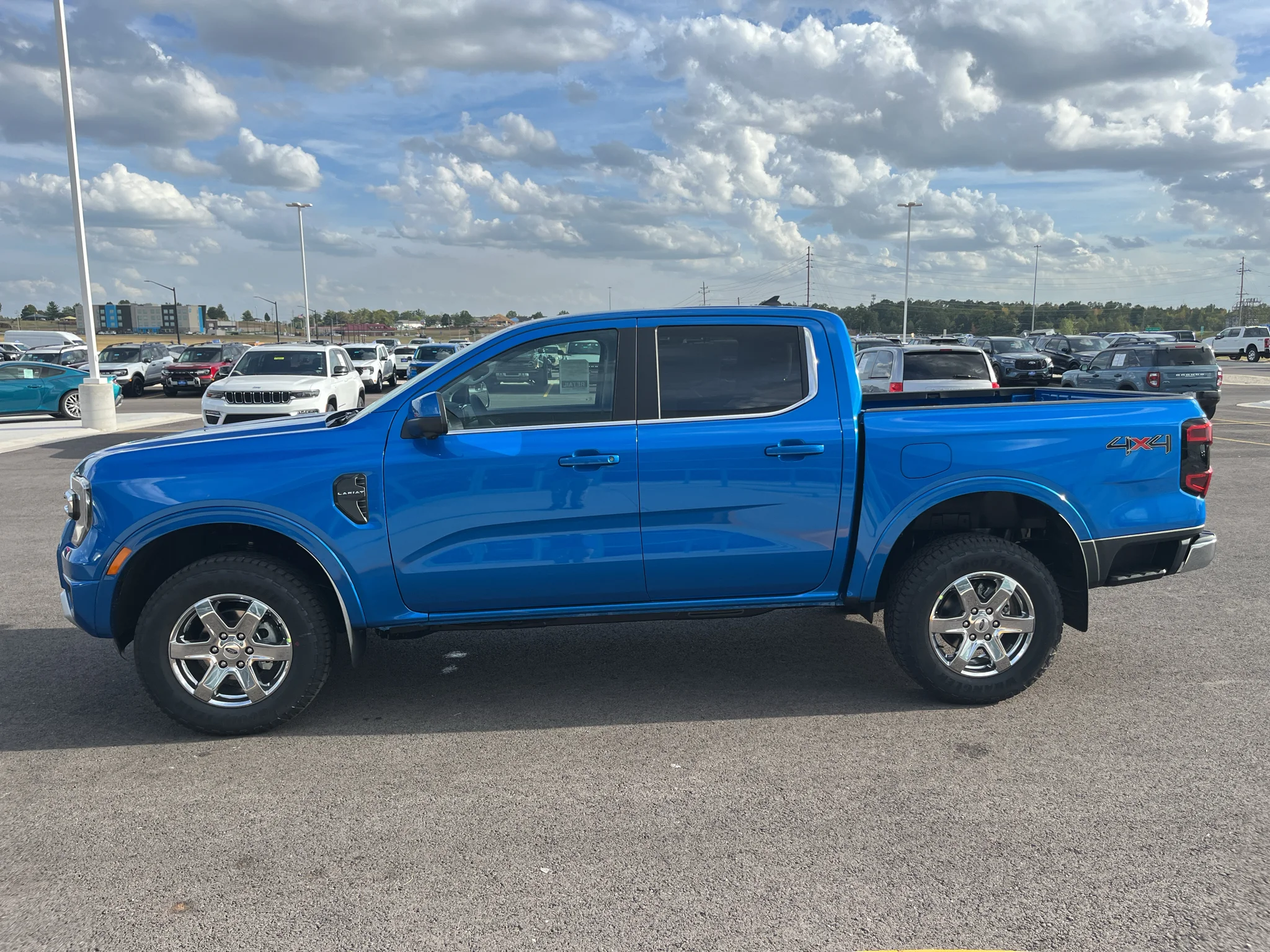 New 2026 Velocity Blue Metallic Ford LARIAT image 10
