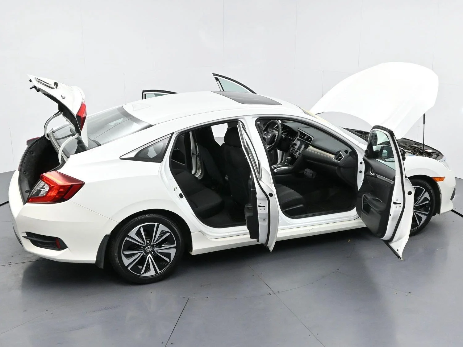 Used 2017 White Orchid Pearl Honda EX-T image 36