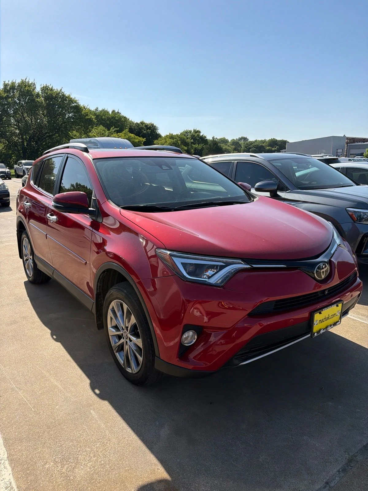 Used 2017 Red Toyota Limited image 1