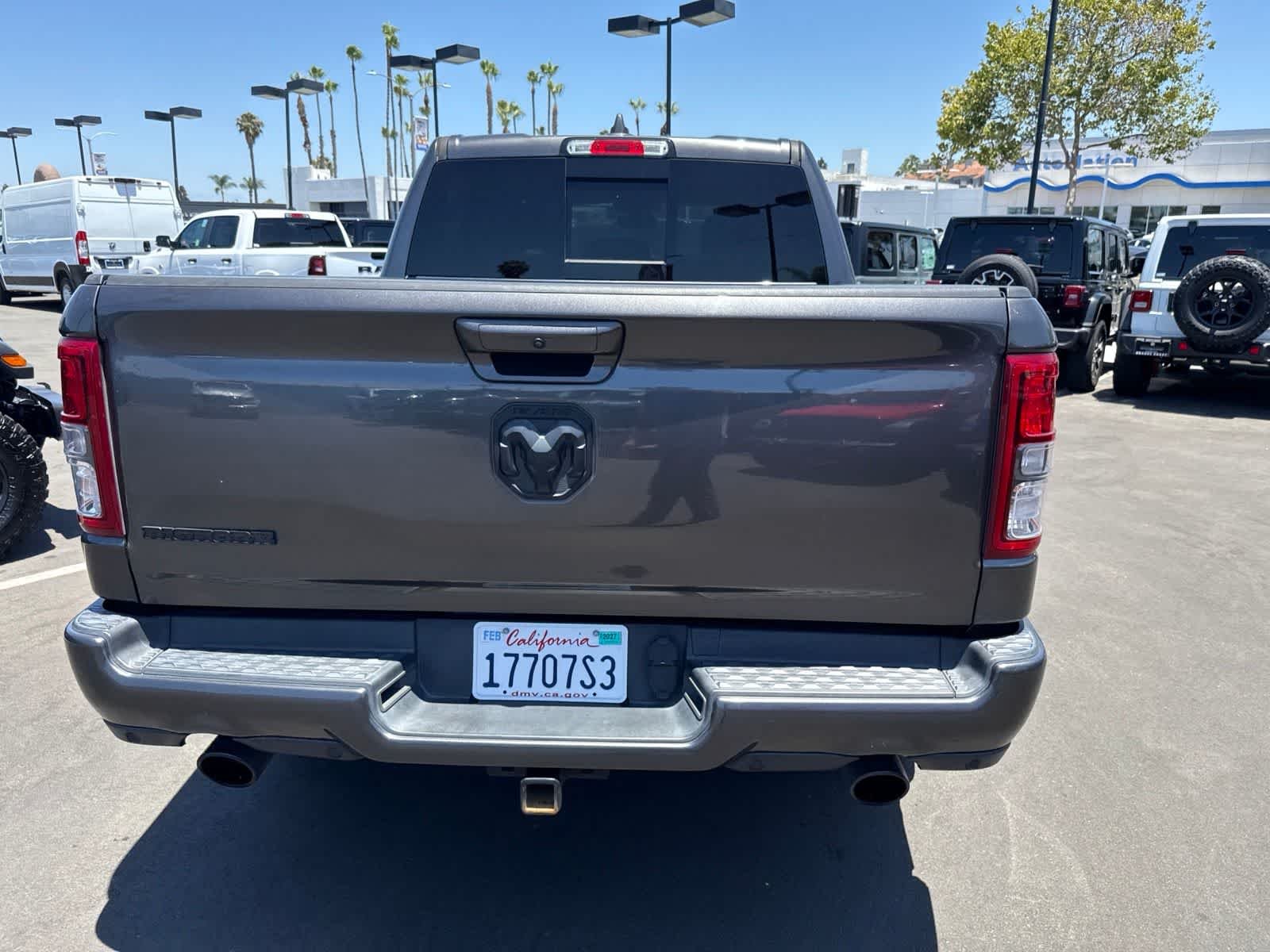 Used 2020 Granite Crystal Metallic Clearcoat Ram Big Horn image 17