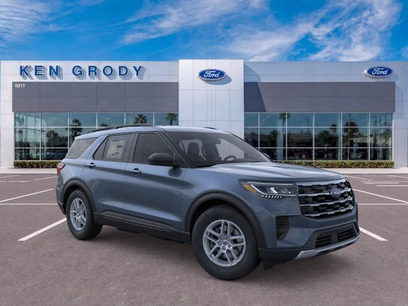 New 2026 Vapor Blue Metallic Ford Active image 1