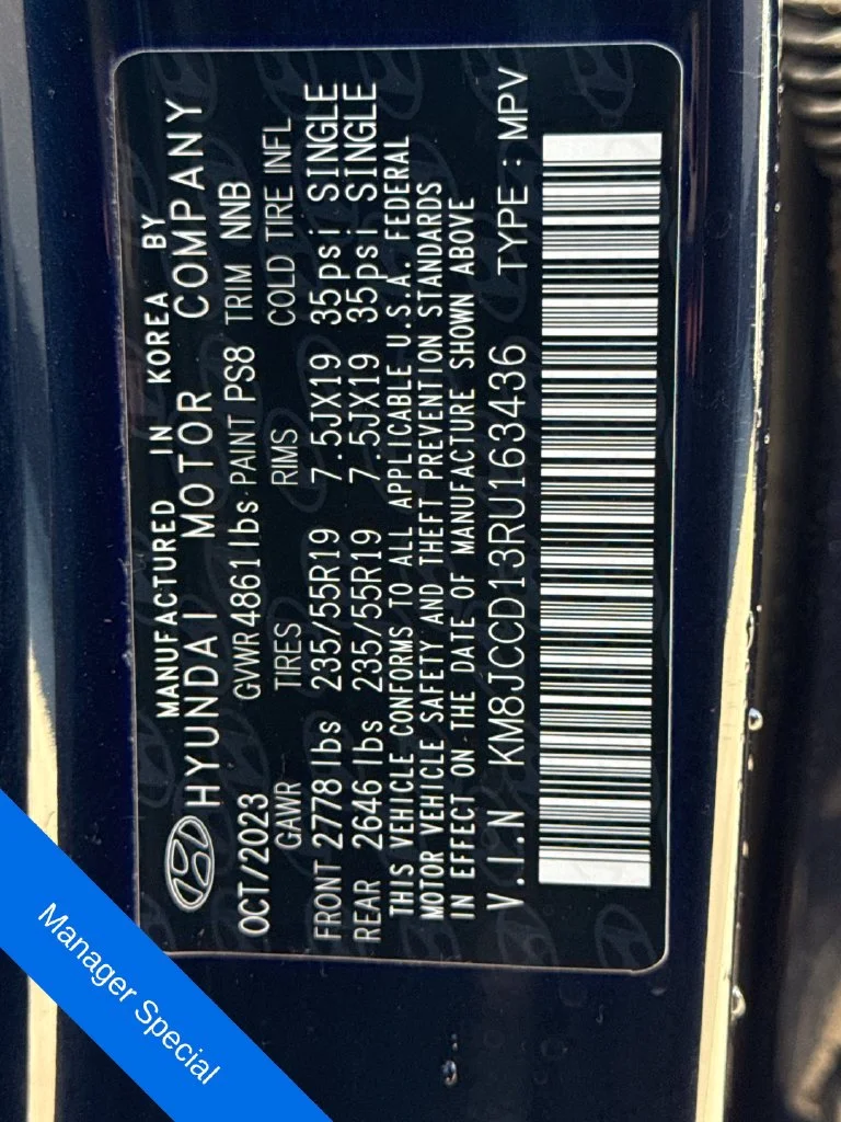 Certified Used 2024 Blue Hyundai SEL Convenience image 31