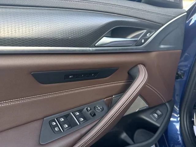 Used 2021 Dark Blue BMW M550i xDrive image 16