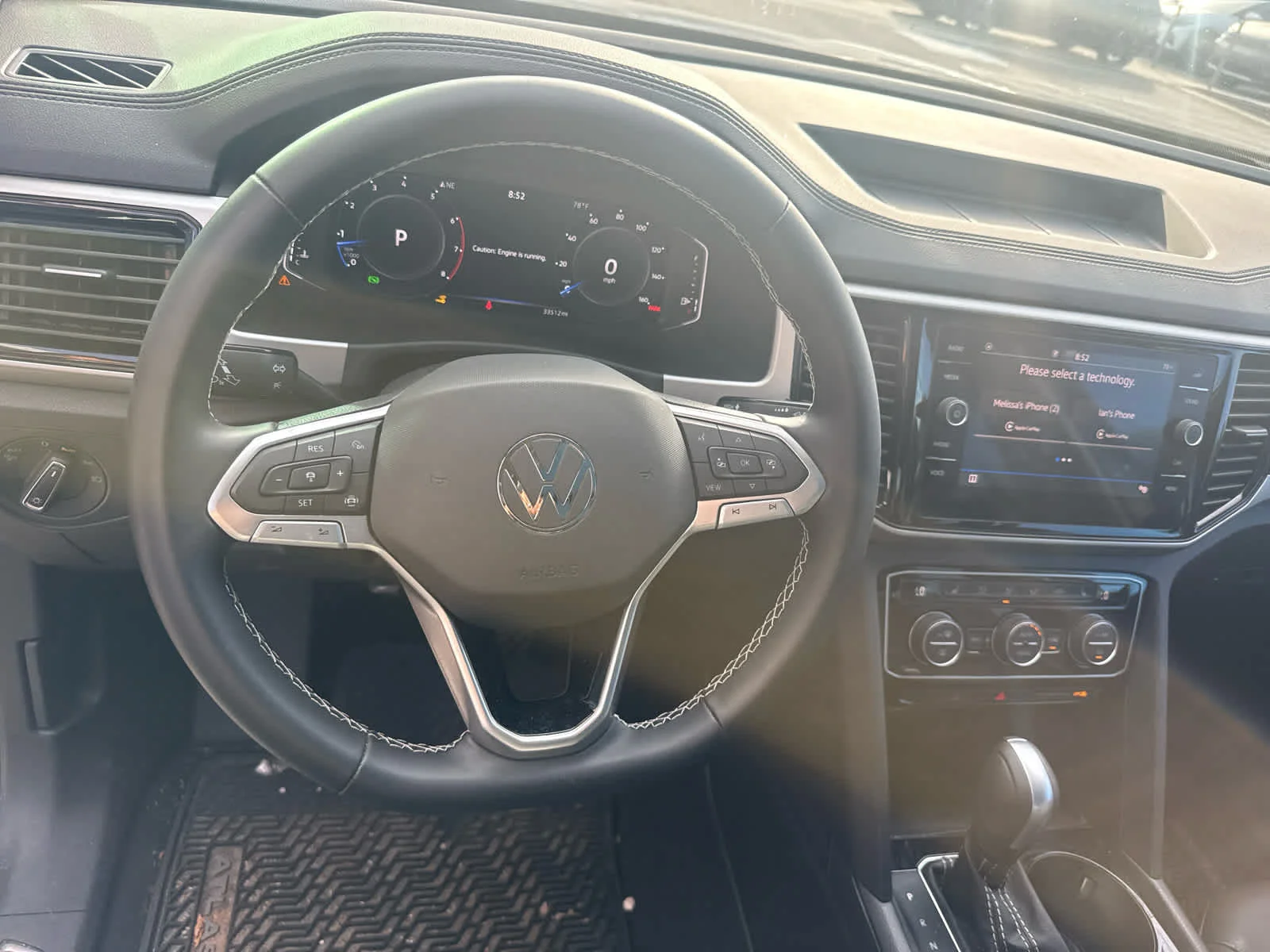 Certified Used 2023 Platinum Gray Metallic Volkswagen 3.6L V6 SE w/Technology image 8
