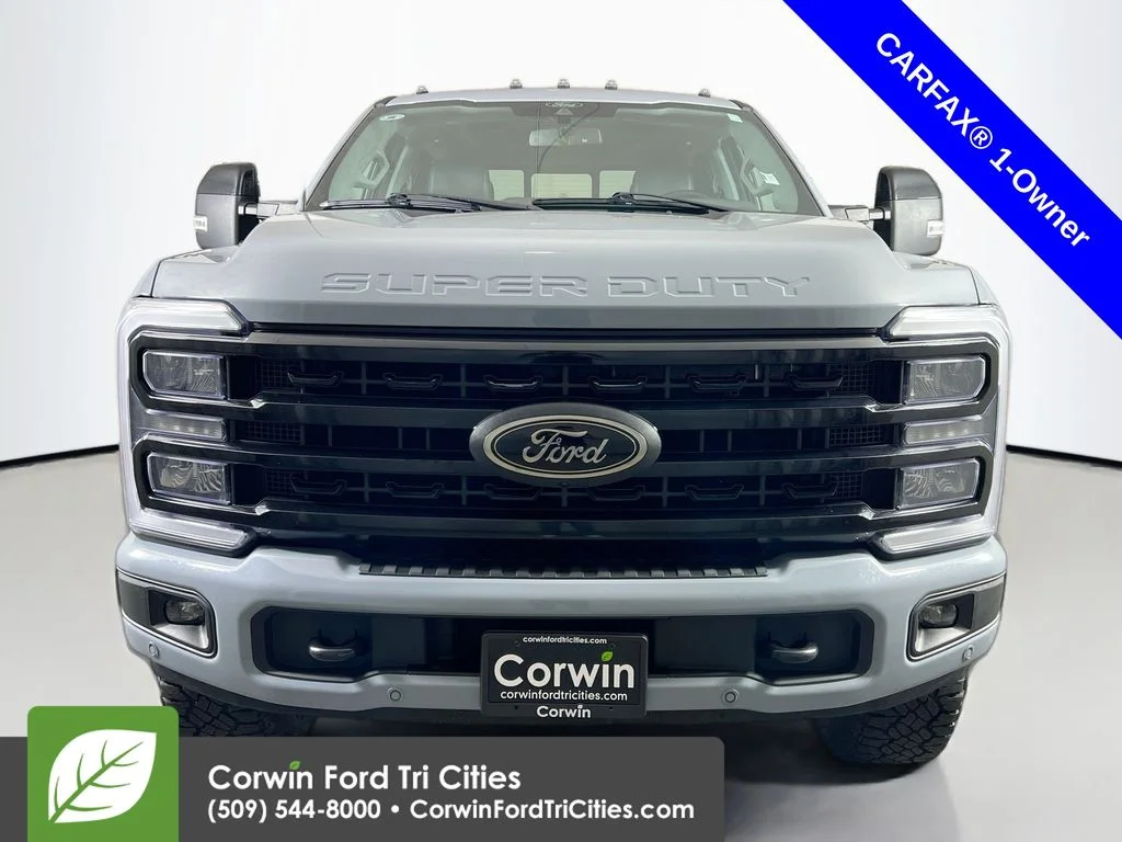 Used 2024 Glacier Gray Metallic Ford Lariat image 4