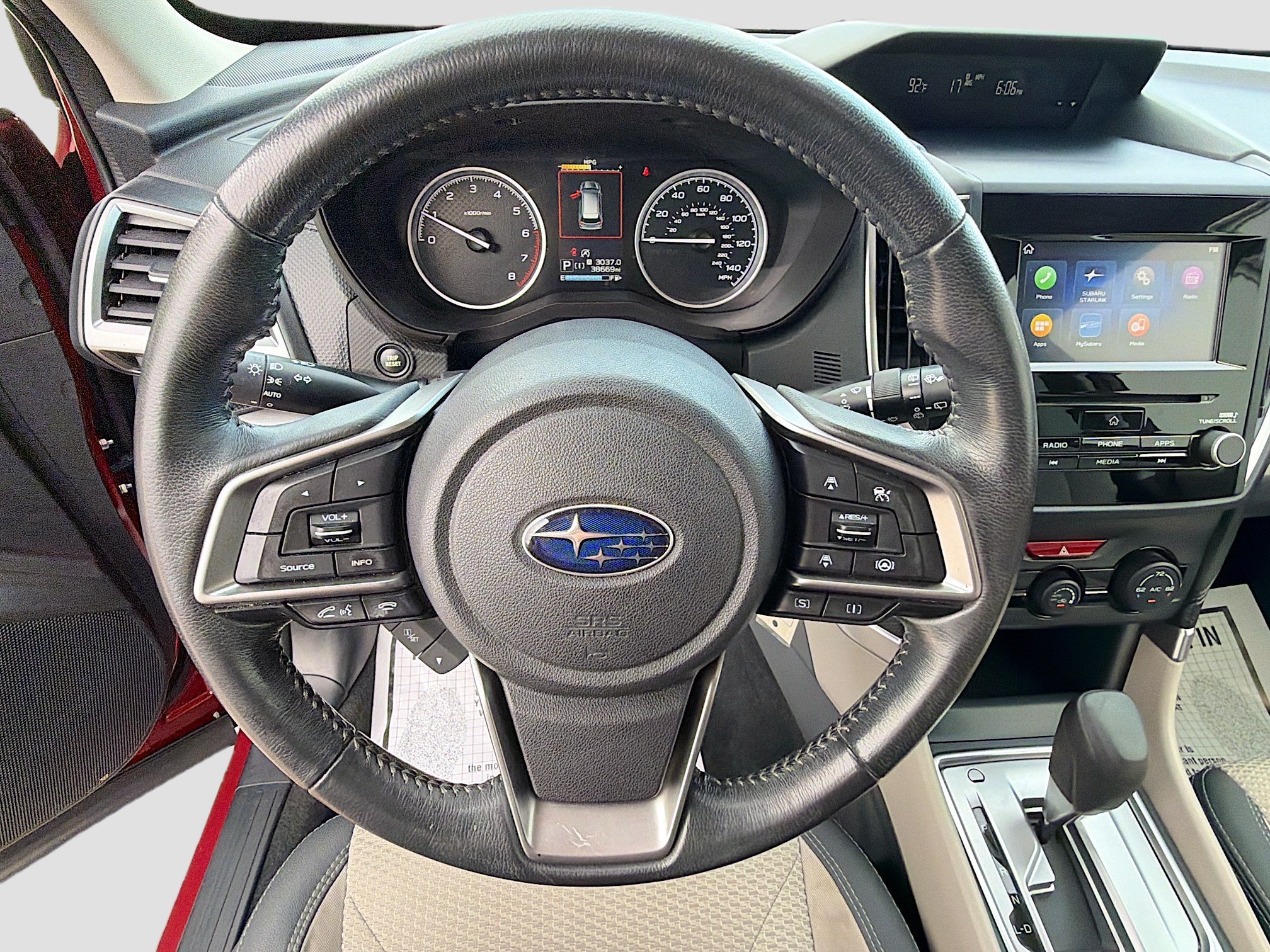 Used 2020 Crimson Red Pearl Subaru Premium image 38