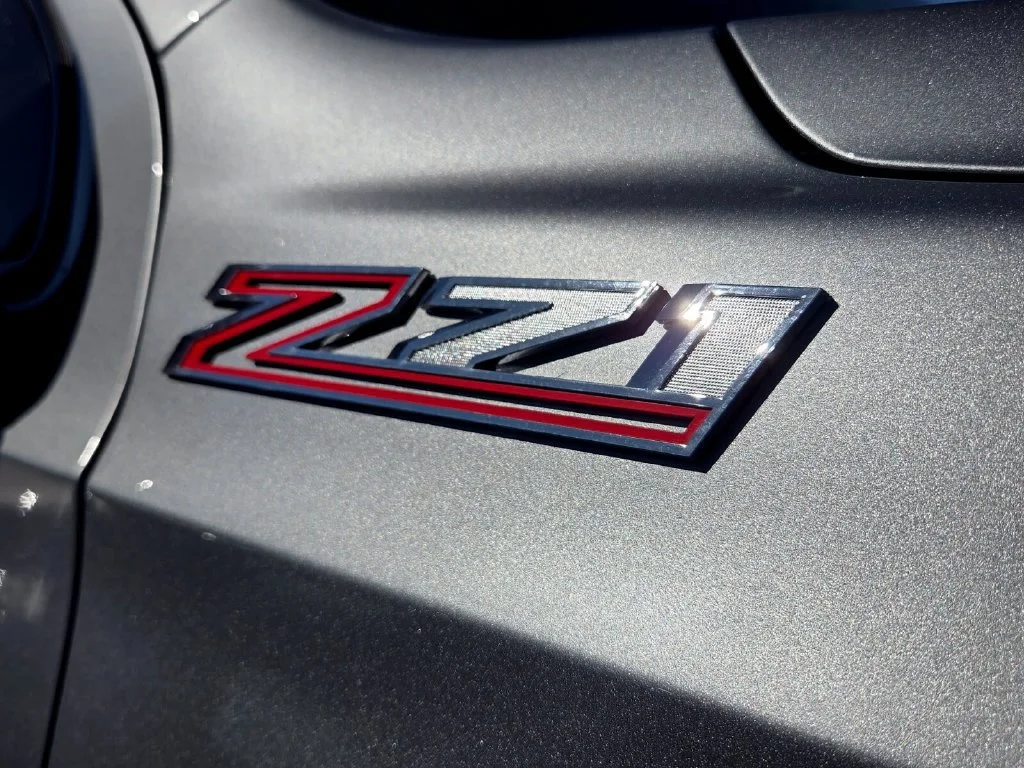 Used 2025 Sterling Gray Metallic Chevrolet Z71 image 3