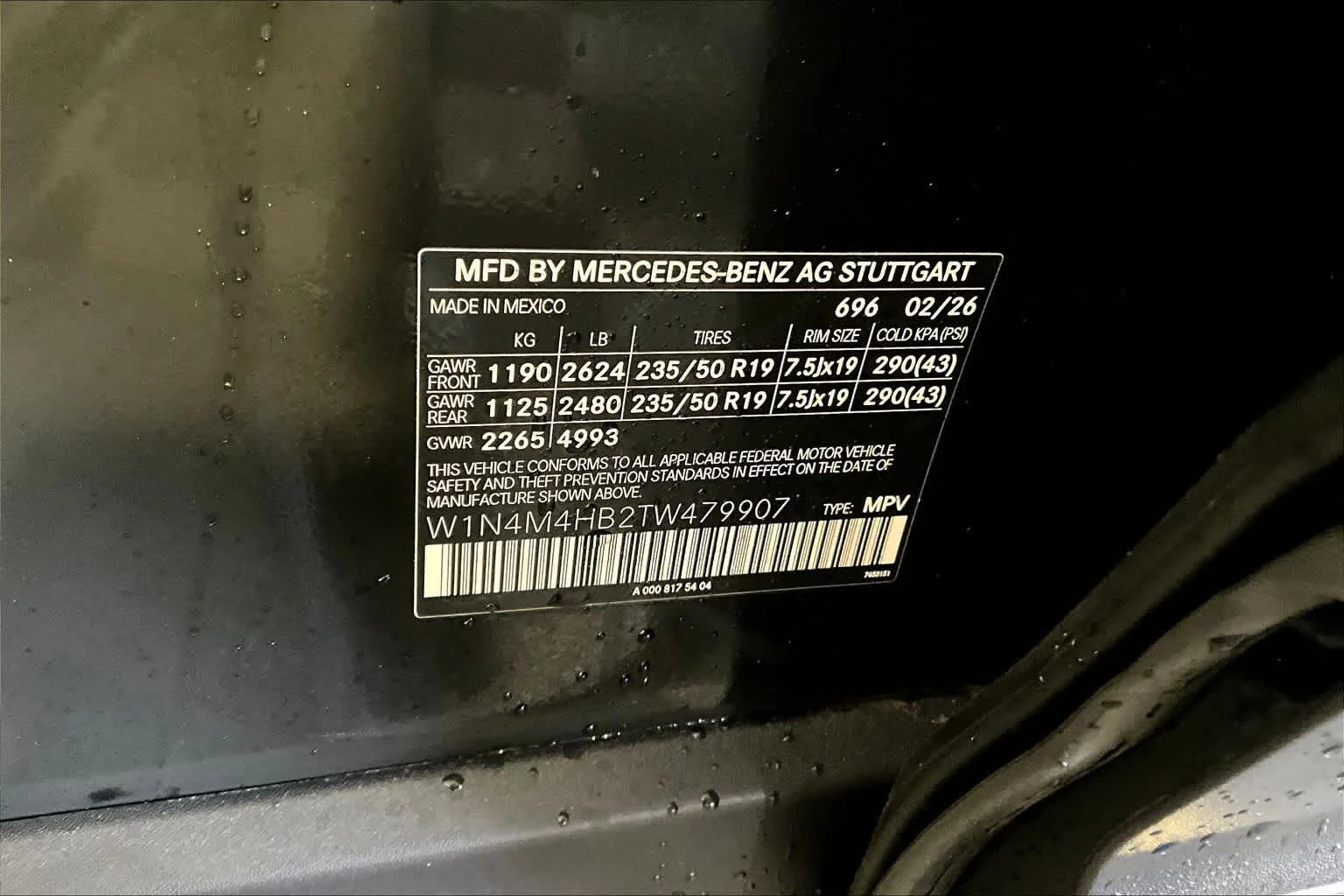 New 2026 Night Black Mercedes-Benz GLB 250 image 12