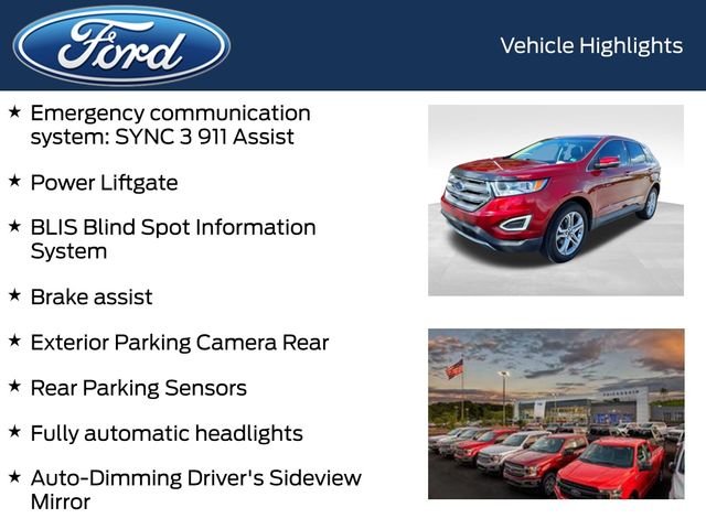 Used 2017 Red Ford Titanium image 9