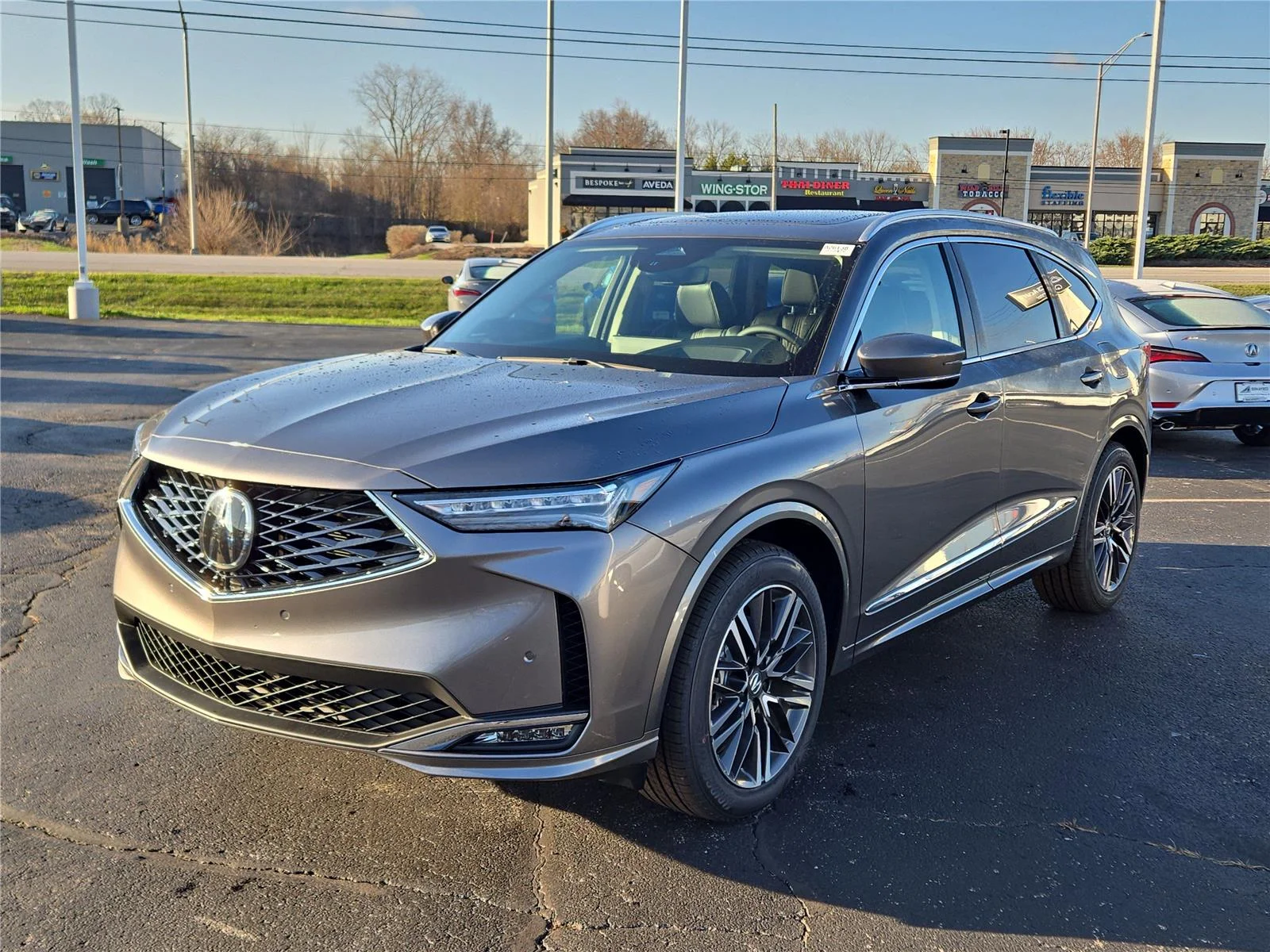 New 2026 Liquid Carbon Metallic Acura SH-AWD w/Advance image 2