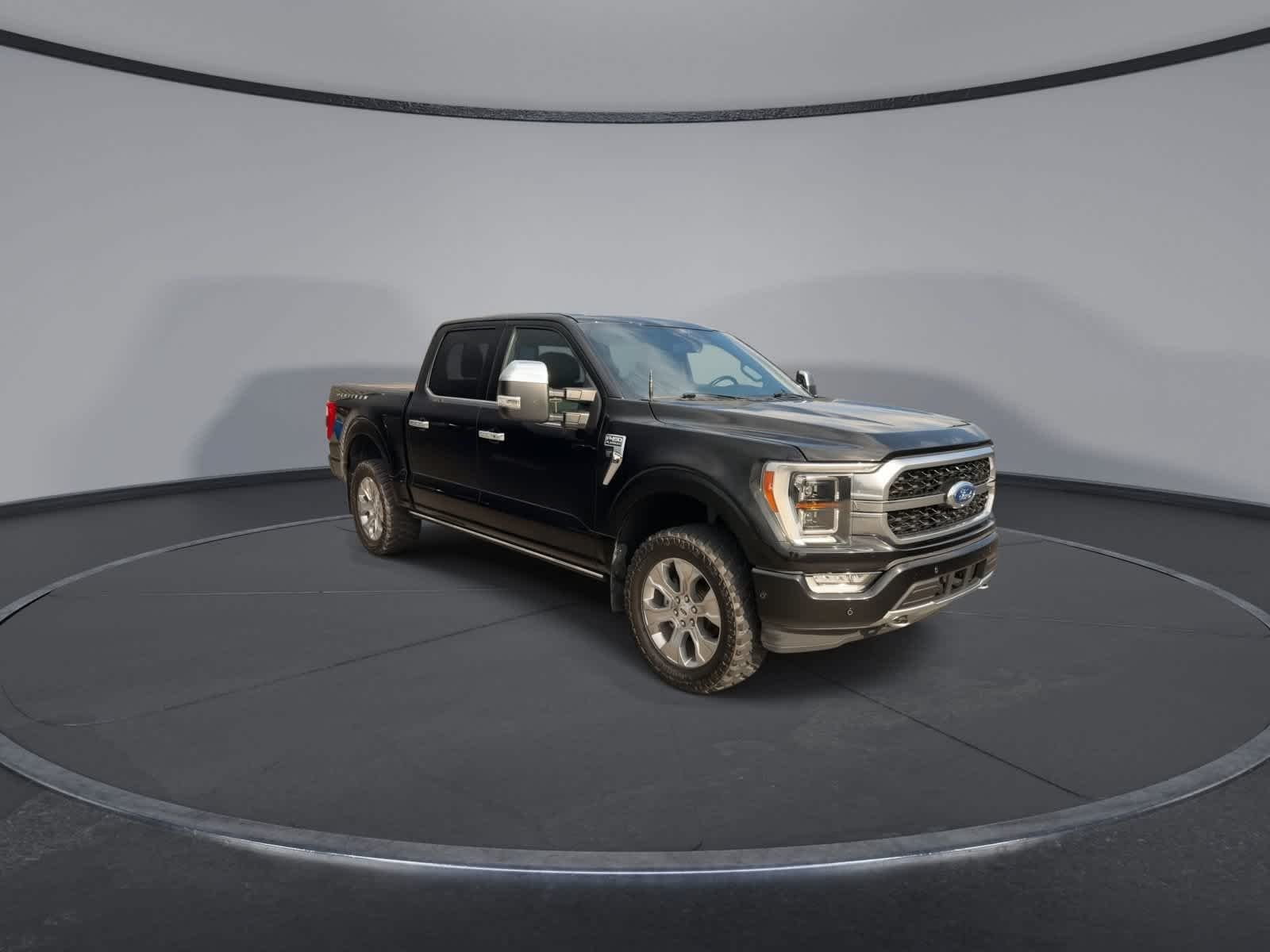 Used 2022 Agate Black Metallic Ford Platinum image 2