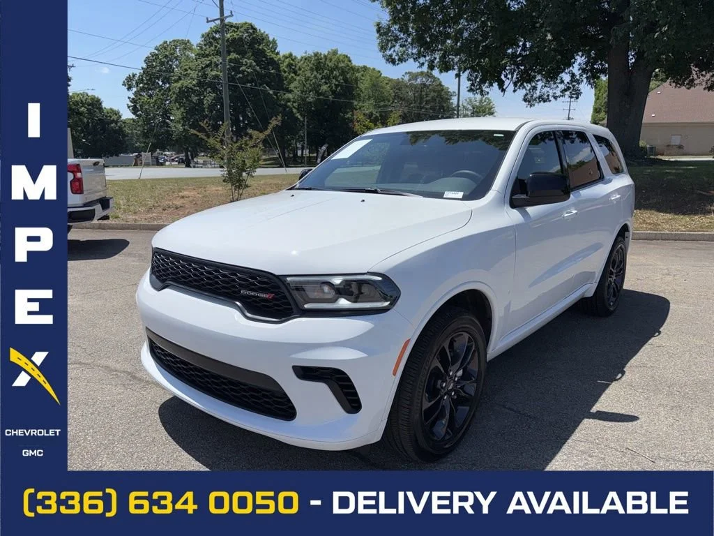 White 2026 Dodge Durango GT AWD SUV / Crossover All-Wheel Drive