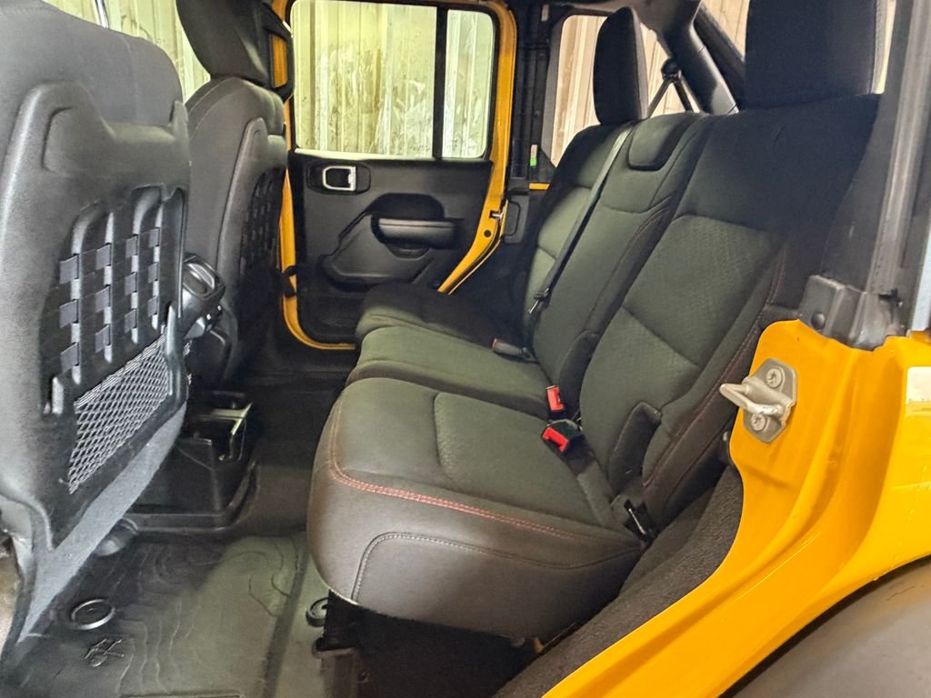 Used 2021 Yellow Jeep Unlimited Rubicon image 20