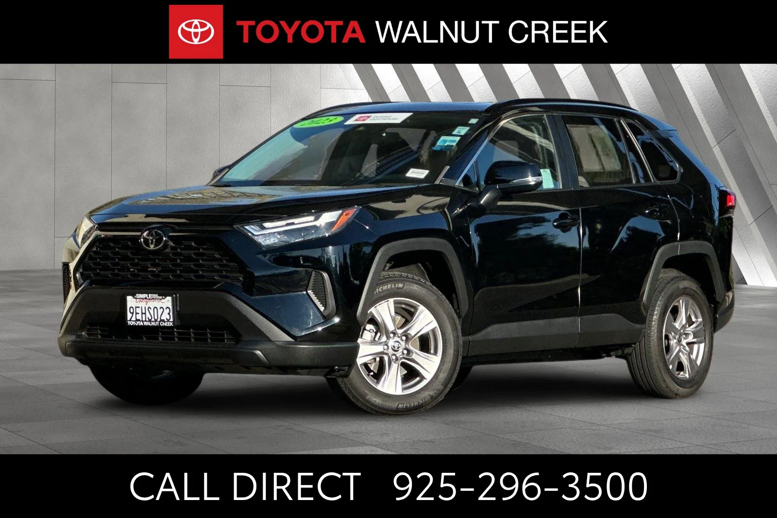 Certified Used 2023 Black Toyota XLE image 1