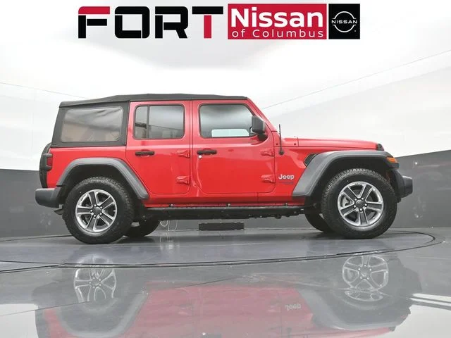 Used 2018 Red Jeep Unlimited Sport S image 38