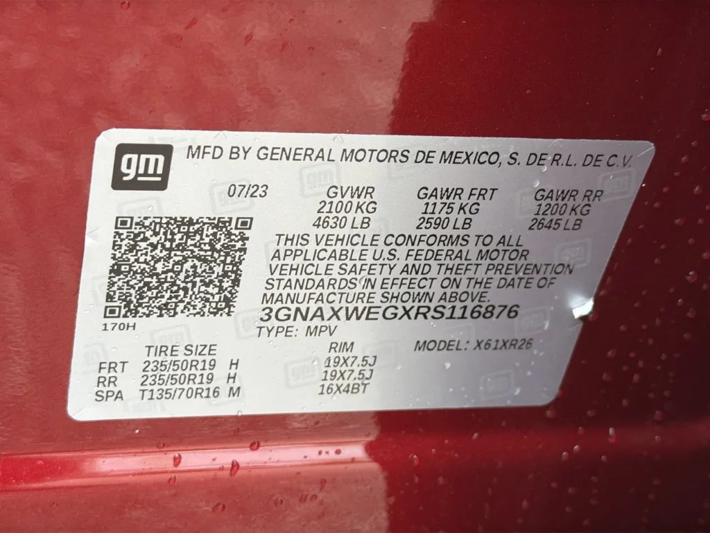 Used 2024 Radiant Red Tintcoat Chevrolet RS image 15