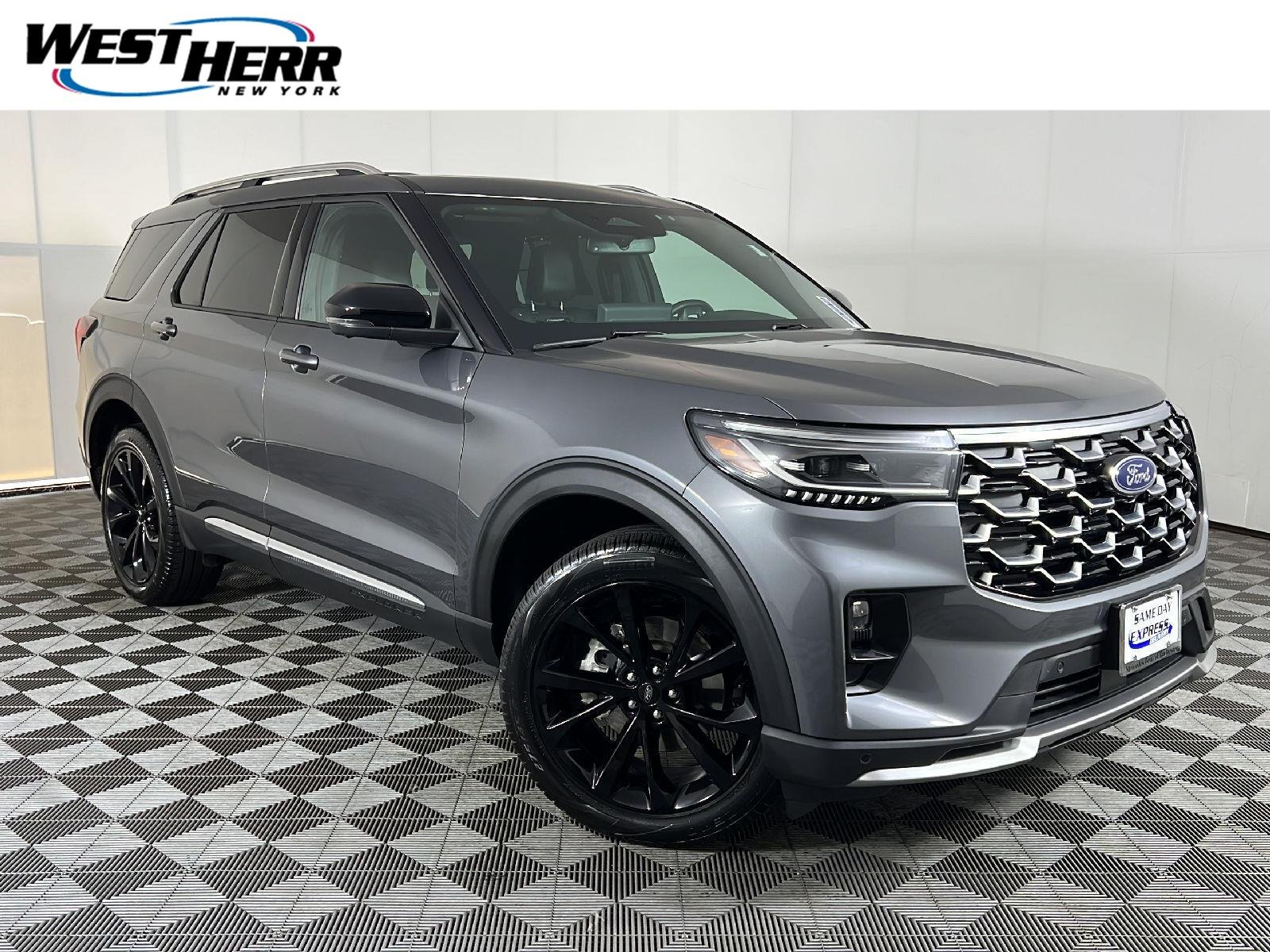 Used 2025 Carbonized Gray Ford Platinum image 1