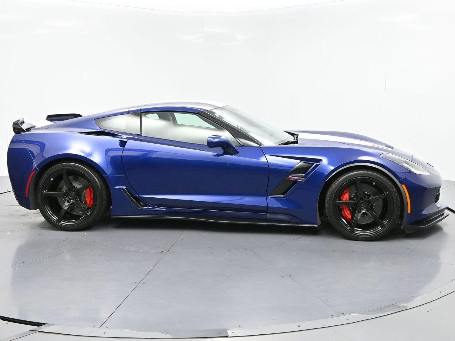 Used 2017 Admiral Blue Metallic Chevrolet Grand Sport 1LT image 8