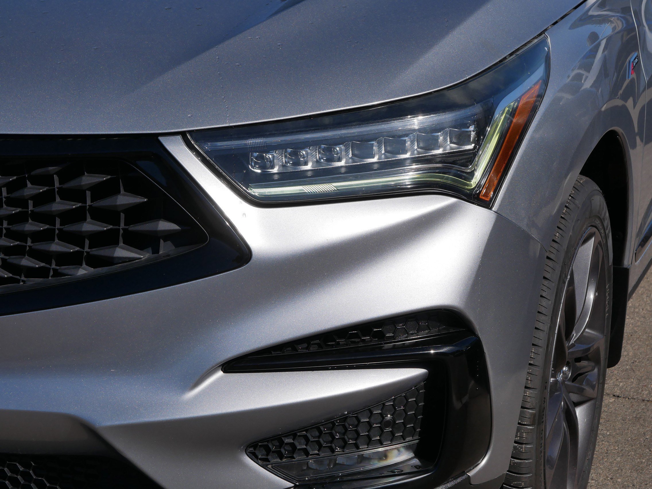 Used 2019 Lunar Silver Metallic Acura w/A-Spec Pkg image 16