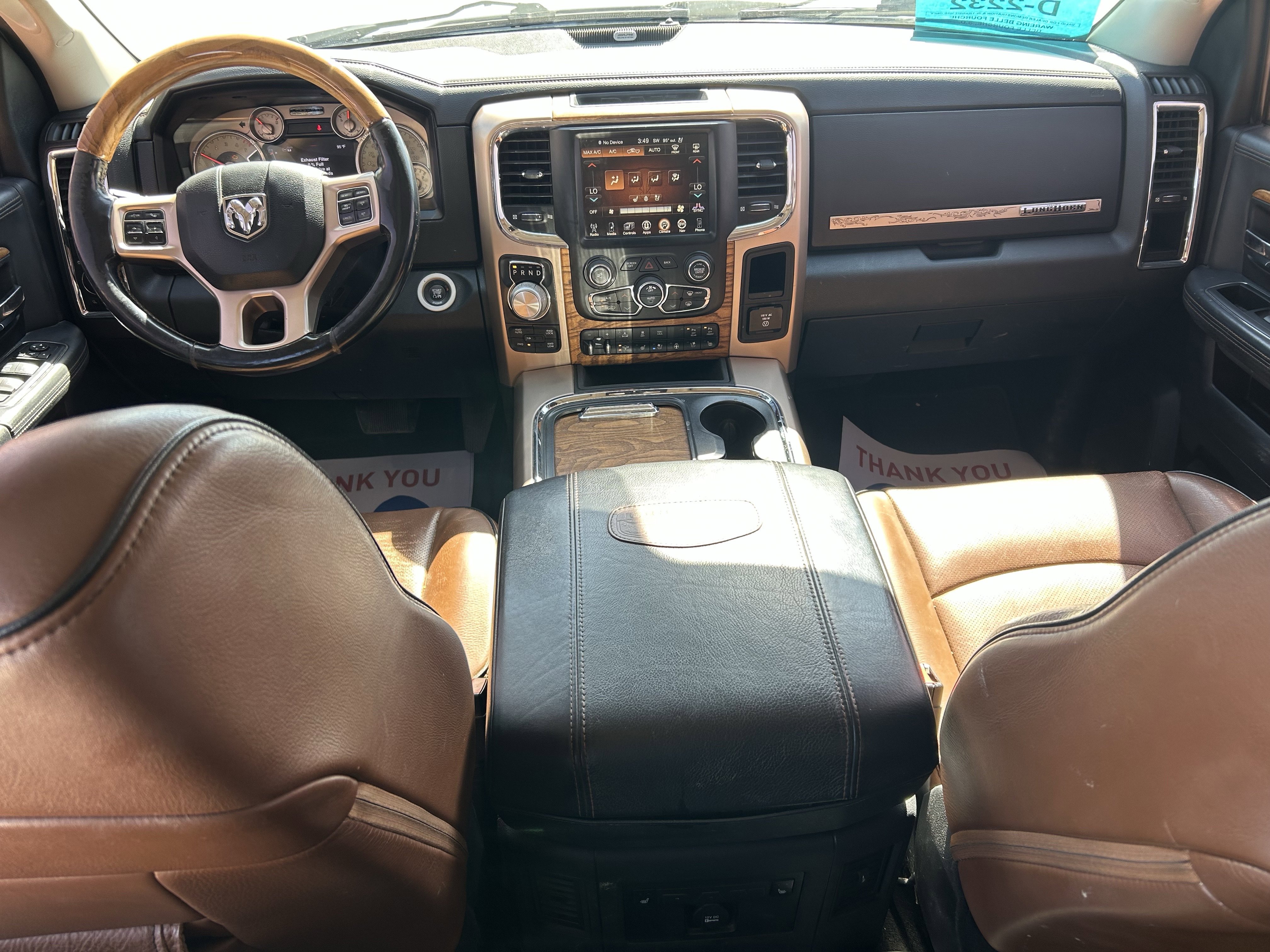 Used 2016 Bright White Clearcoat Ram Longhorn image 11