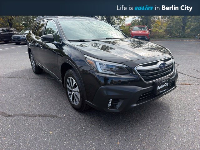 Used 2021 Crystal Black Silica Subaru Premium image 1