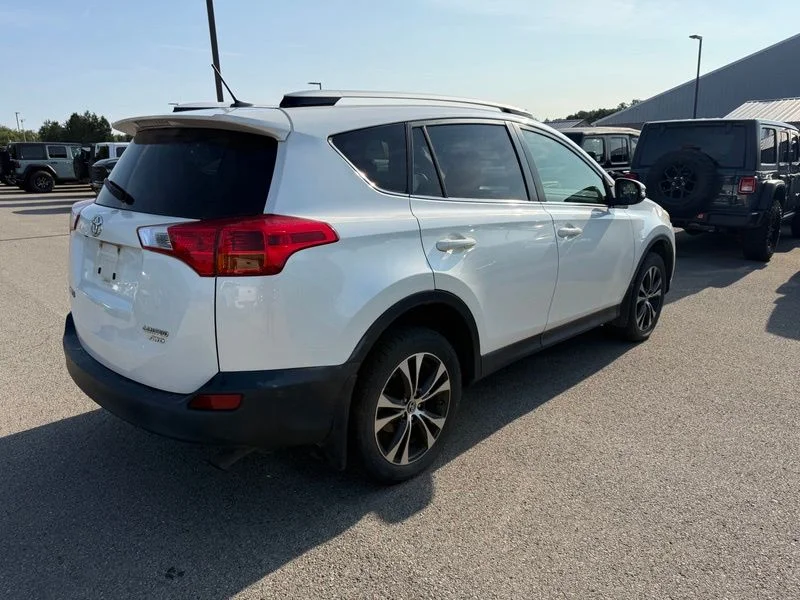 Used 2015 White Toyota Limited image 16