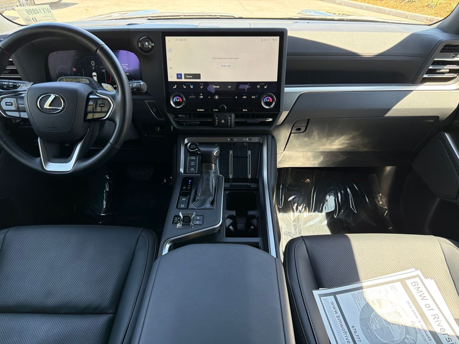 Used 2025 Black Lexus 550 Overtrail image 35