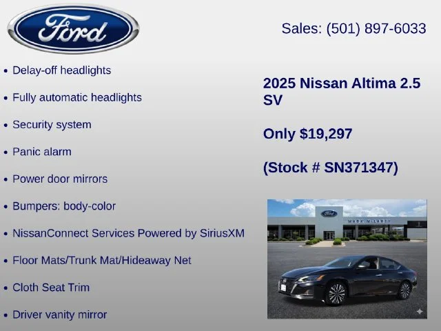 Used 2025 Black Nissan 2.5 SV image 24