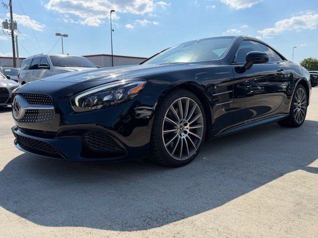 Used 2018 Black Mercedes-Benz SL 450 image 3