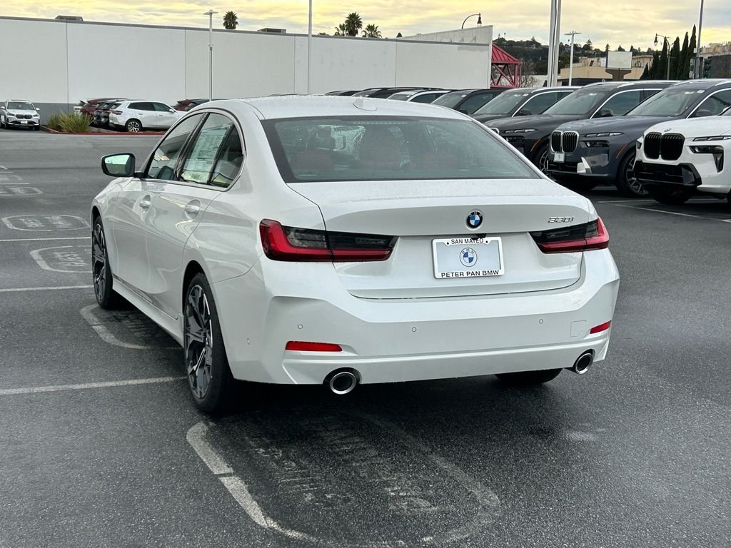 New 2026 Mineral White Metallic BMW 330i image 3