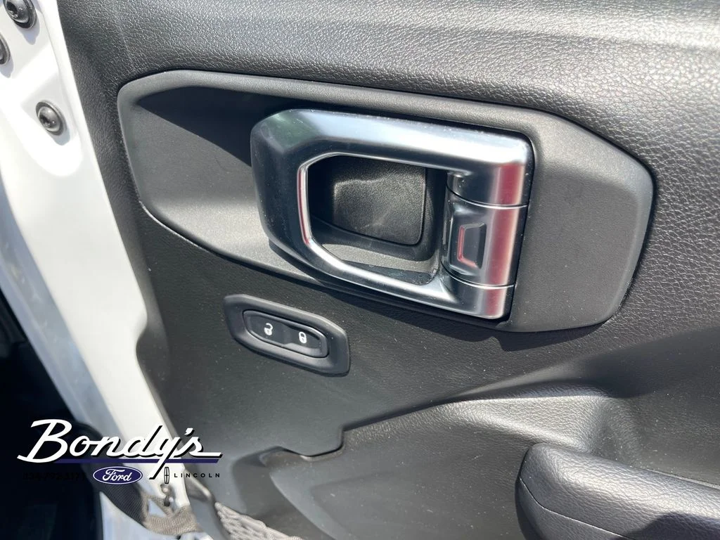 Used 2025 Bright White Clearcoat Jeep Sport image 19