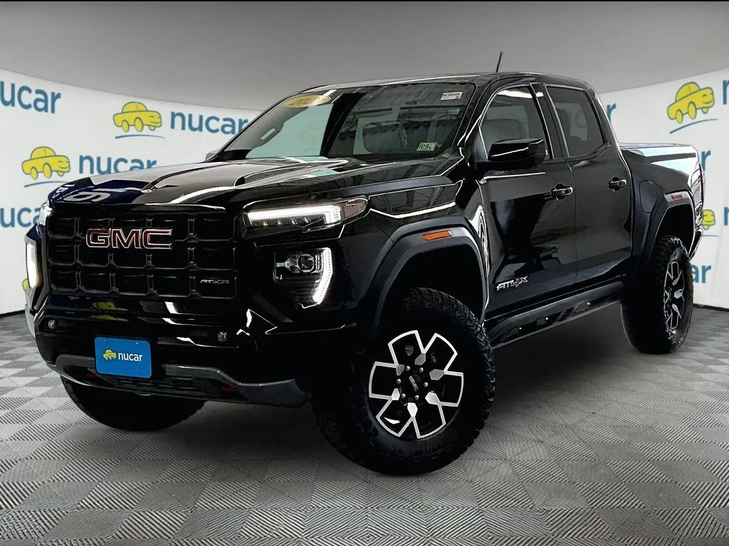 Used 2023 Onyx Black GMC AT4X image 3