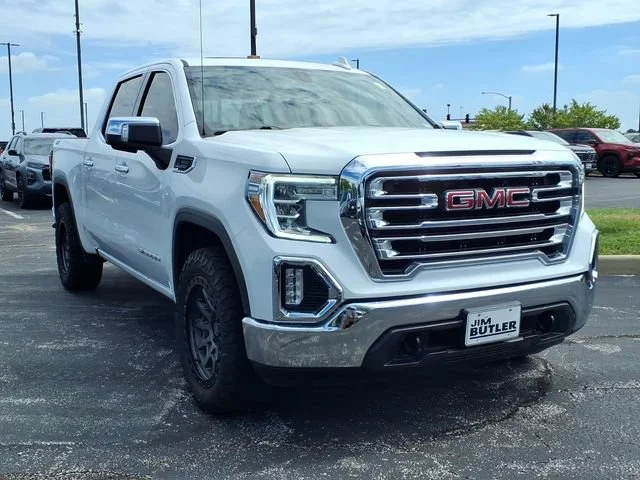 Used 2021 SUMMIT WHITE GMC SLT image 25