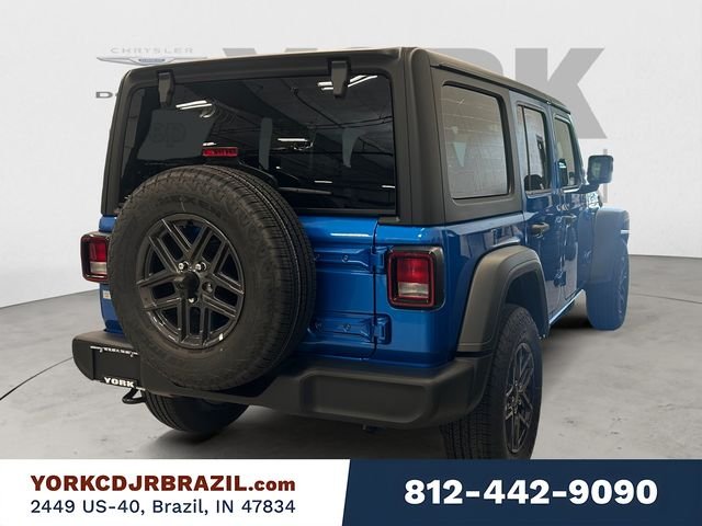 New 2026 Hydro Blue Pearl-Coat Exterior Paint Jeep Sport S image 5