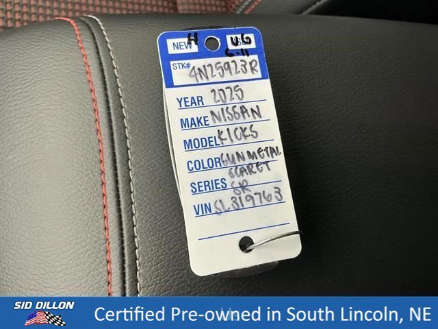 Used 2025 Gun Metallic/Scarlet Ember Tintcoat Nissan SR image 8