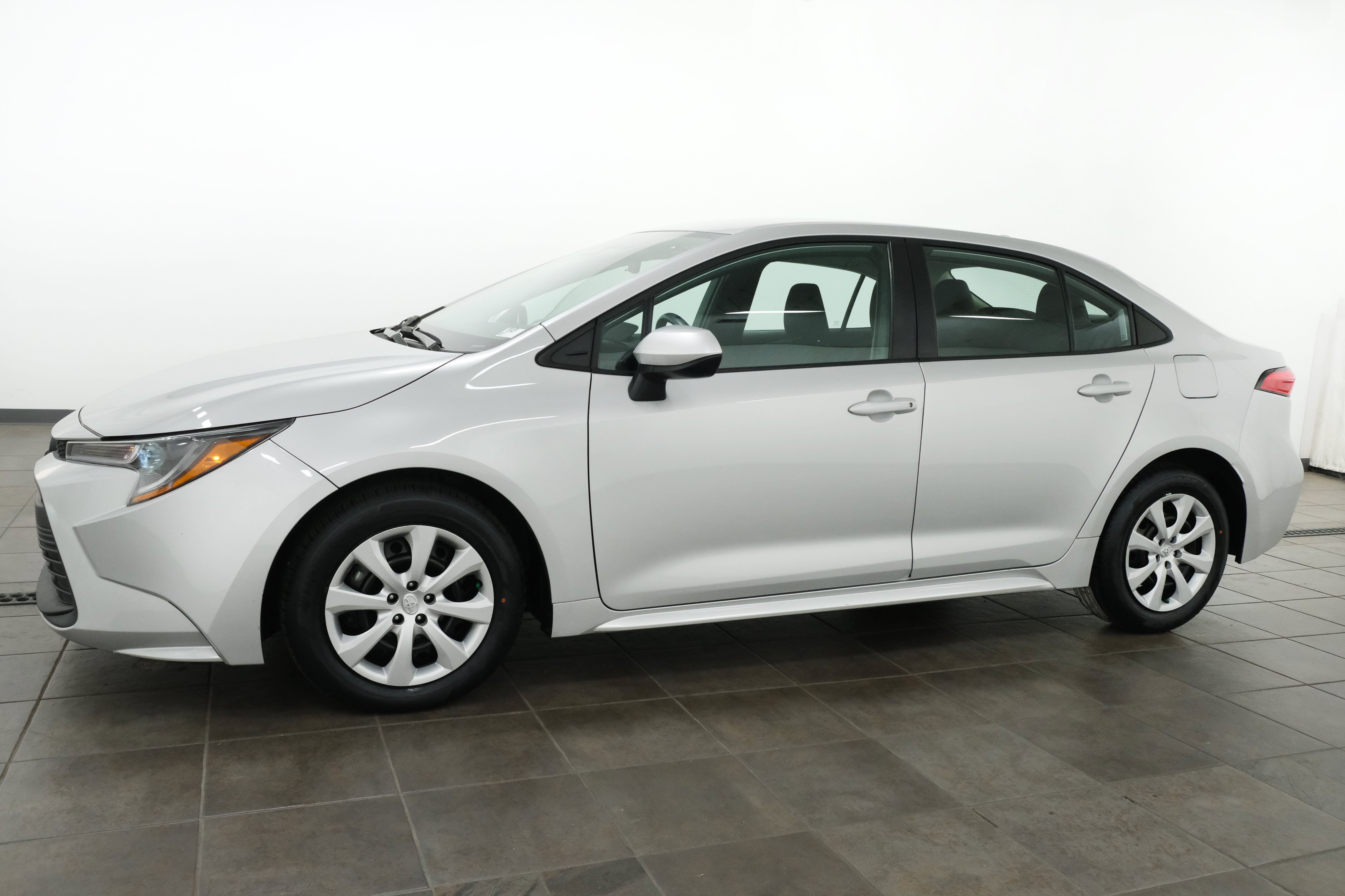 Certified Used 2024 Classic Silver Metallic Toyota LE image 3
