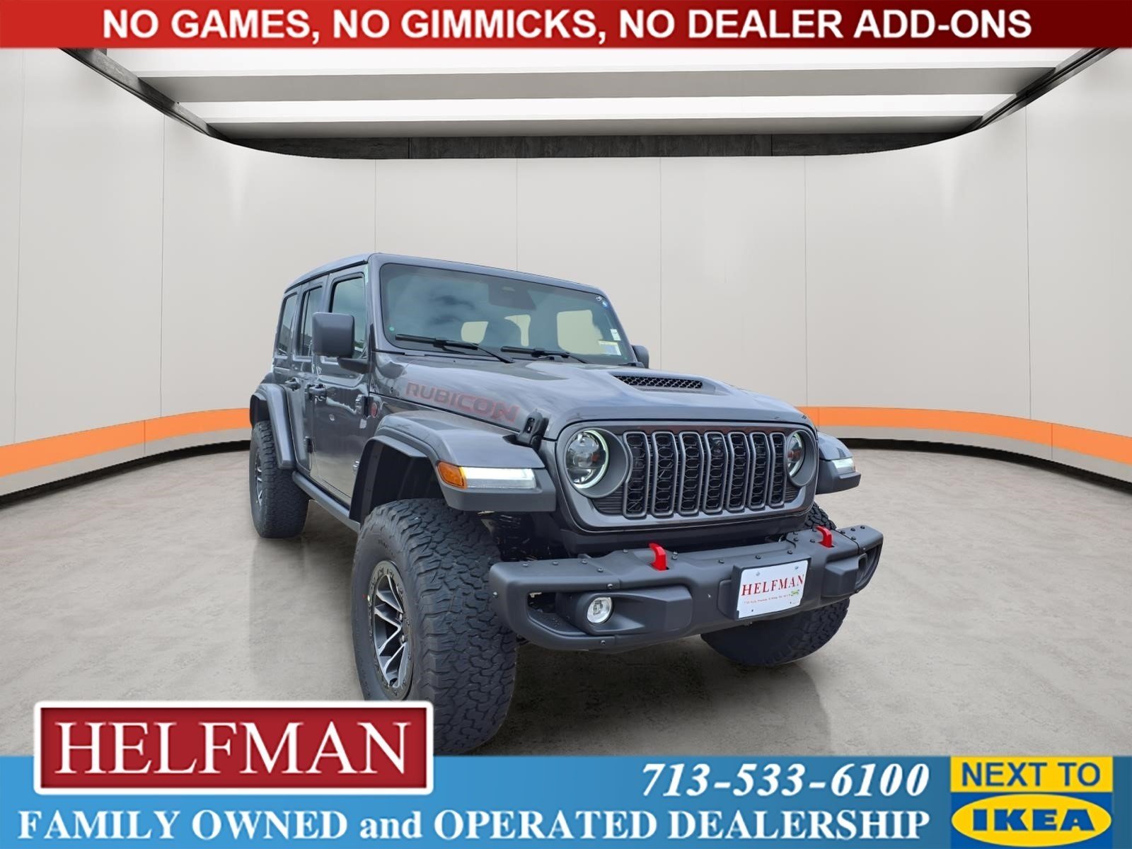 New 2026 Jeep Wrangler Rubicon X 4-door in Houston #ZW272032