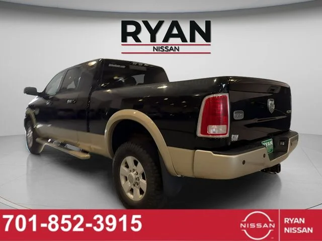 Used 2014 Black Clearcoat Ram Laramie Longhorn image 3