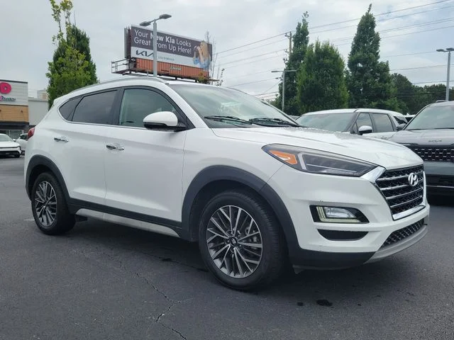 Used 2021 White Hyundai Limited image 3