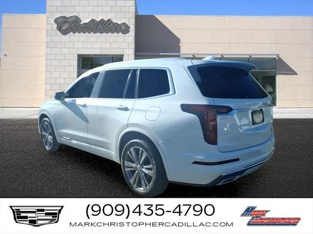 Used 2025 Crystal White Tricoat Cadillac Premium Luxury image 3