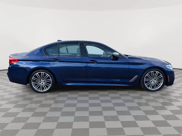 Used 2019 Blue BMW M550i xDrive image 5