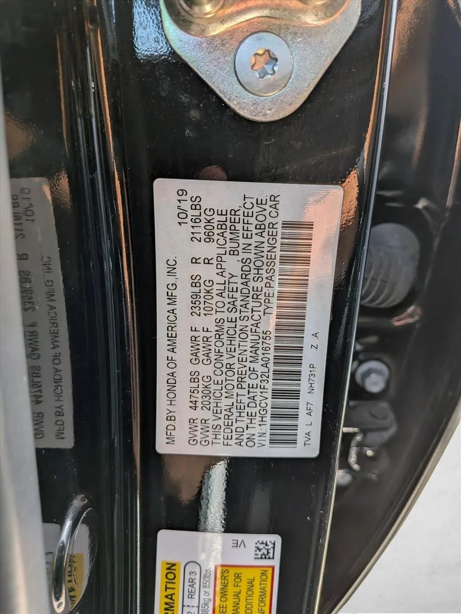 Used 2020 Black Honda Sport image 23